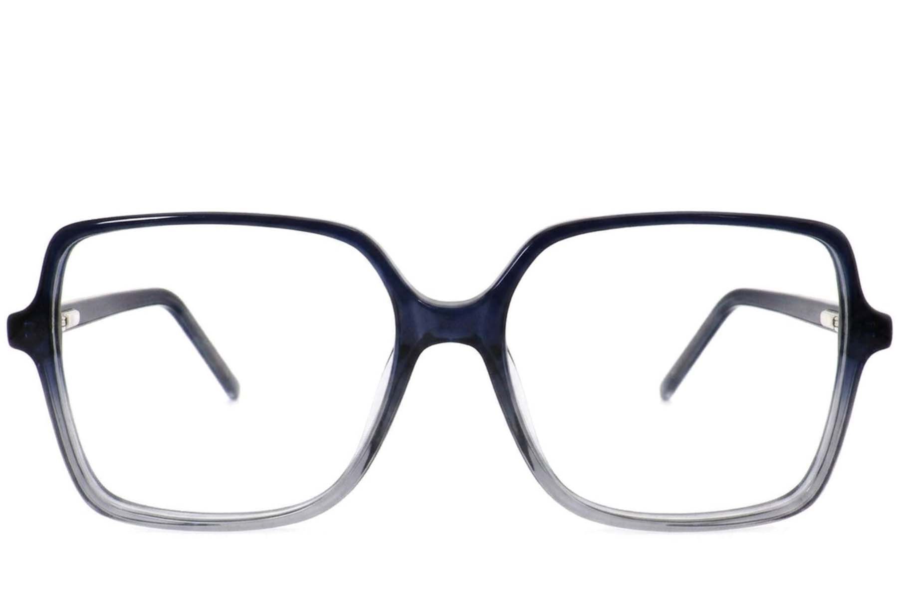 Vasos rectangulares de acetato gris #BS2012-4390