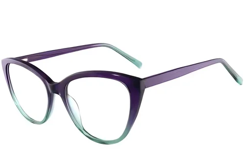 Butterfly Purple Acetate Glasses #BS2012-4402