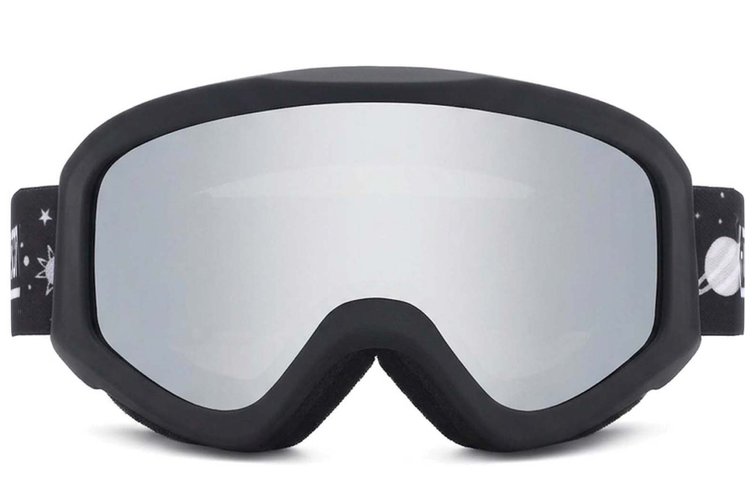 Irregular Black TPU Plastic Kids Ski Goggles #BS2019-0013