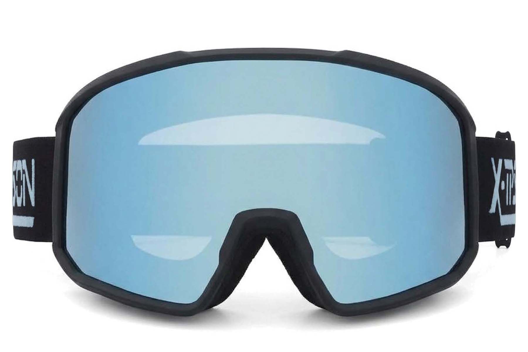 Irregular Black TPU Plastic Ski Goggles #BS2019-0022