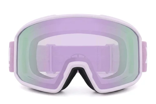 Unregelmäßige lila TPU-Kunststoff-Skibrille #BS2019-0023