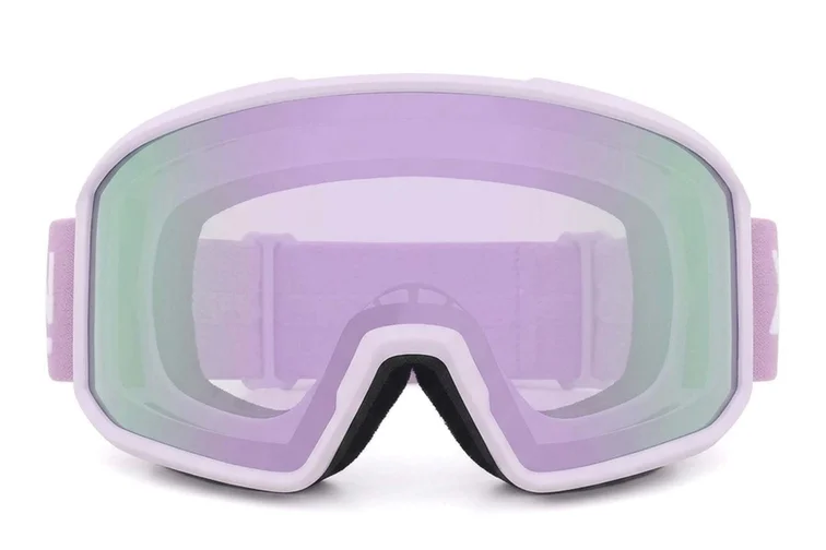 Irregular Purple TPU Plastic Ski Goggles #BS2019-0023