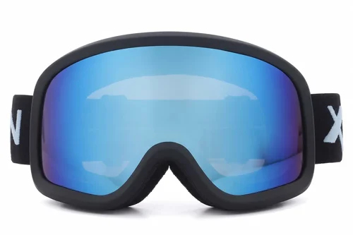 Unregelmäßige schwarze Skibrille aus TPU-Kunststoff #BS2019-0028