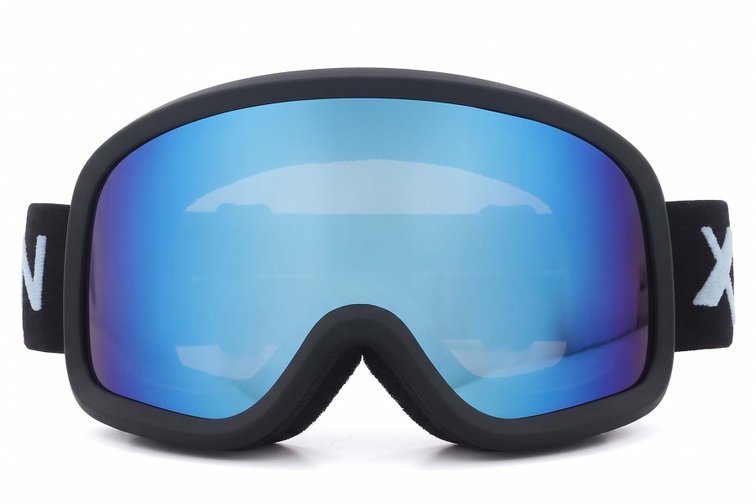 Irregular Black TPU Plastic Ski Goggles #BS2019-0028