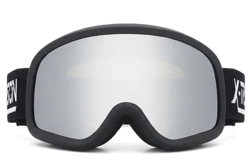 Unregelmäßige schwarze Skibrille aus TPU-Kunststoff #BS2019-0030