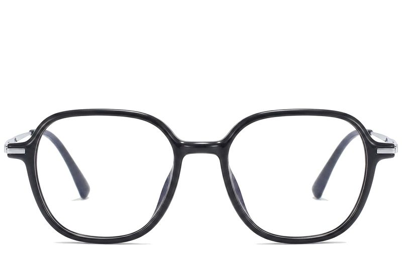 Gafas rectangulares negras de TR90 #BS218-0504