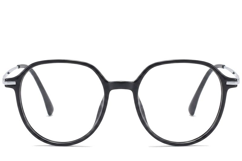 Oval Black TR90 Glasses #BS218-0512