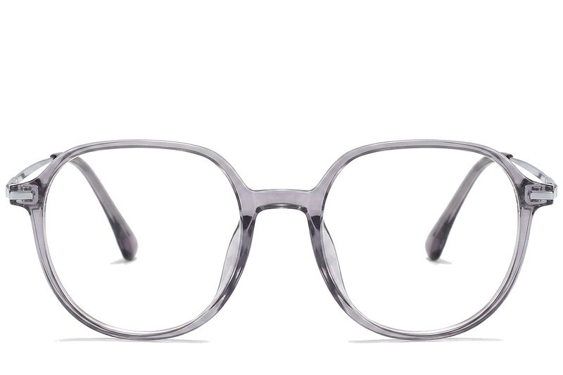 Oval Grey TR90 Glasses #BS218-0515
