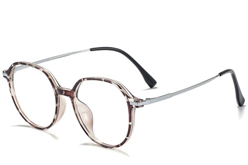 Oval Brown TR90 Glasses #BS218-0517