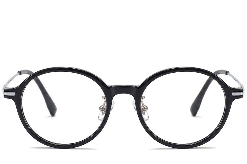 Oval Black TR90 Glasses #BS218-0519