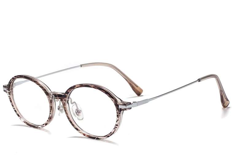 Oval Brown TR90 Glasses #BS218-0520