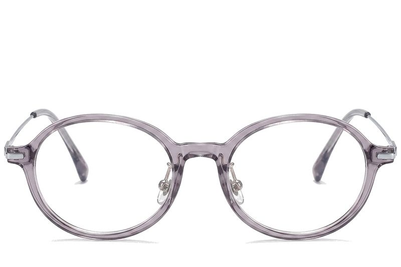 Oval Purple TR90 Glasses #BS218-0526