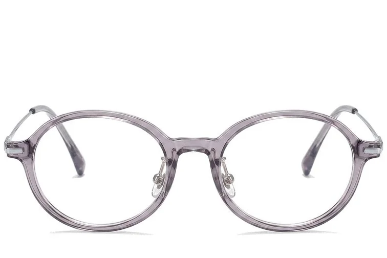 Oval Purple TR90 Glasses #BS218-0526