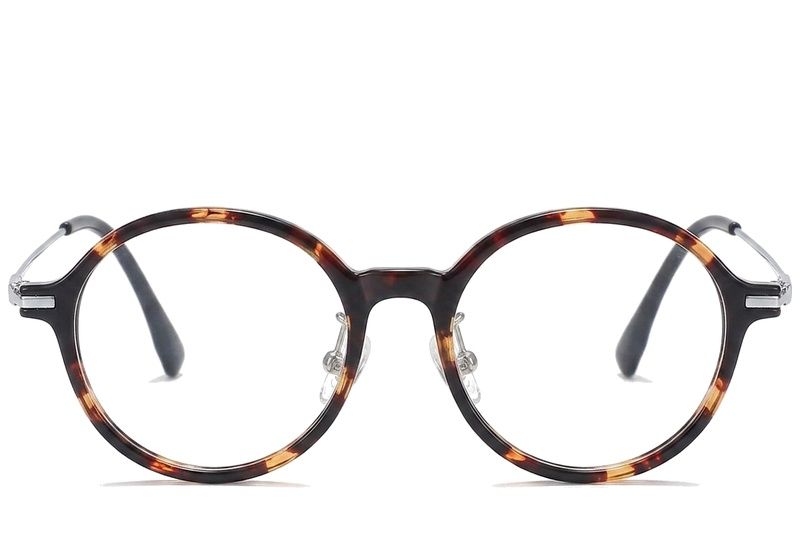 Oval Tortoiseshell TR90 Glasses #BS218-0527