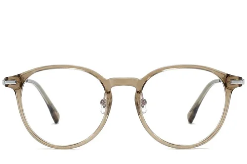 Lunettes ovales vertes TR90 #BS218-0530
