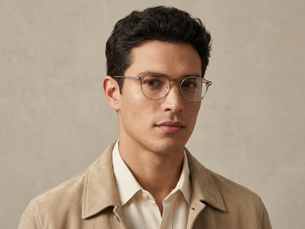 Oval Green TR90 Glasses #BS218-0530