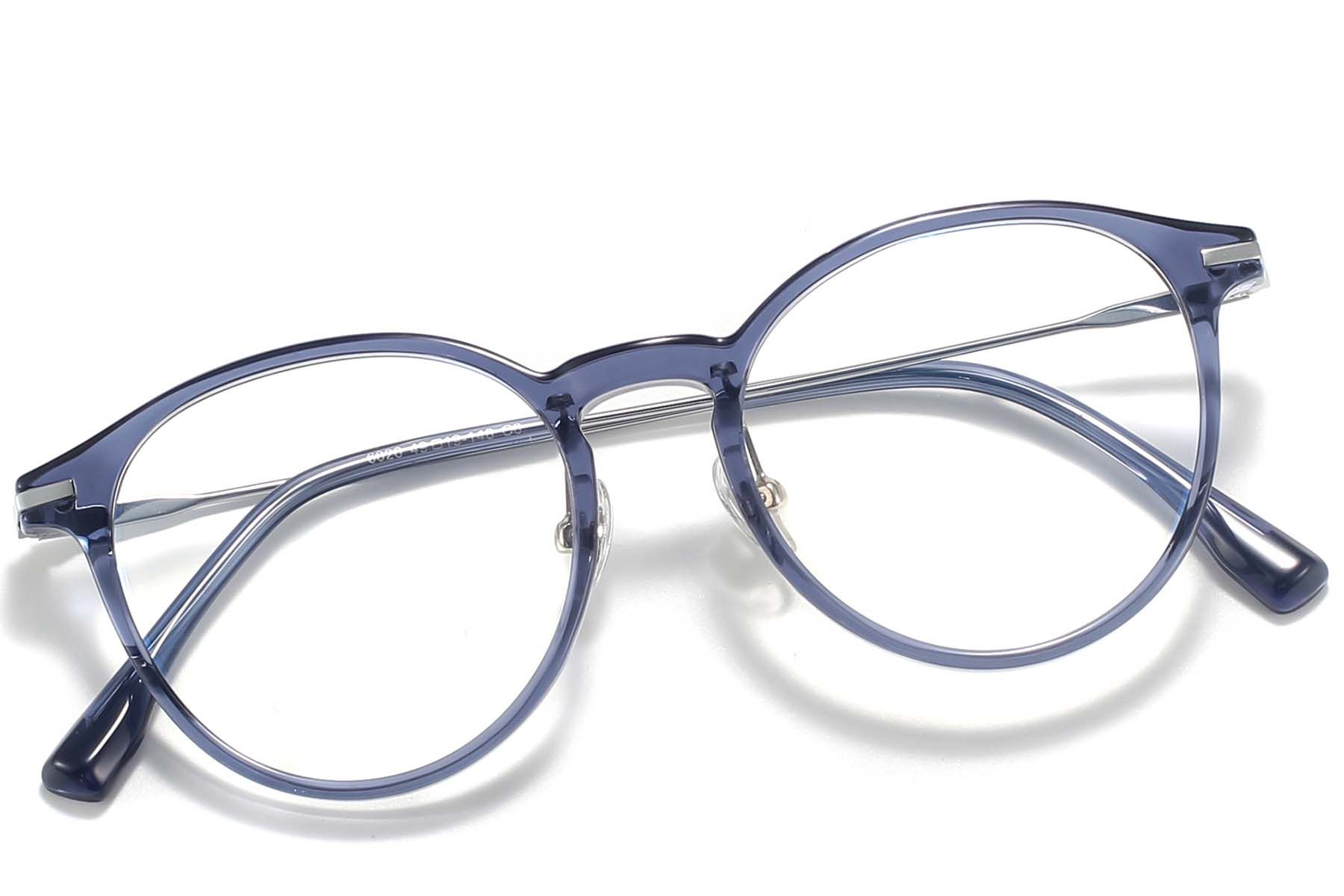 Gafas ovaladas azules TR90 #BS218-0533