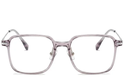 Lunettes rectangulaires violettes TR90 #BS218-0541