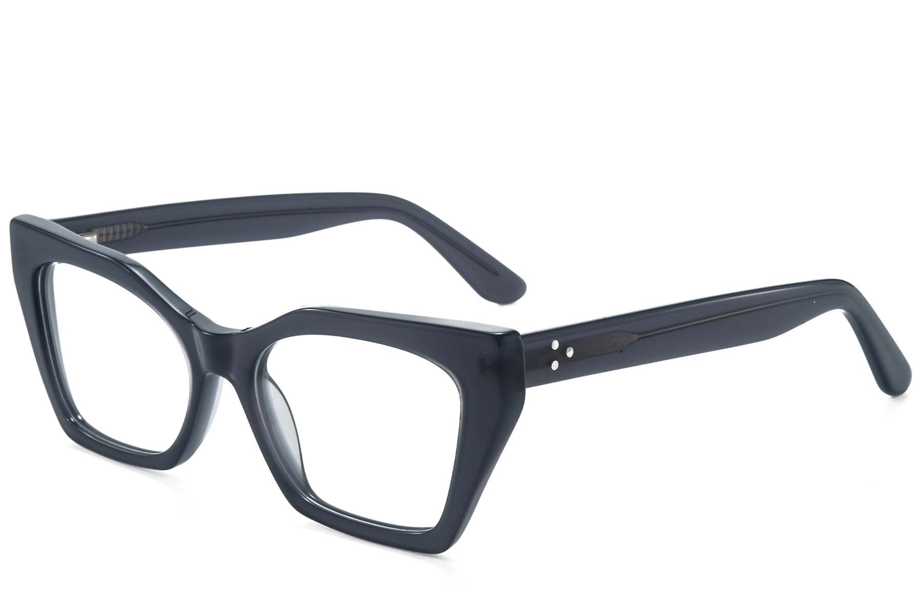 Butterfly Grey Acetate Glasses #BS218-0546