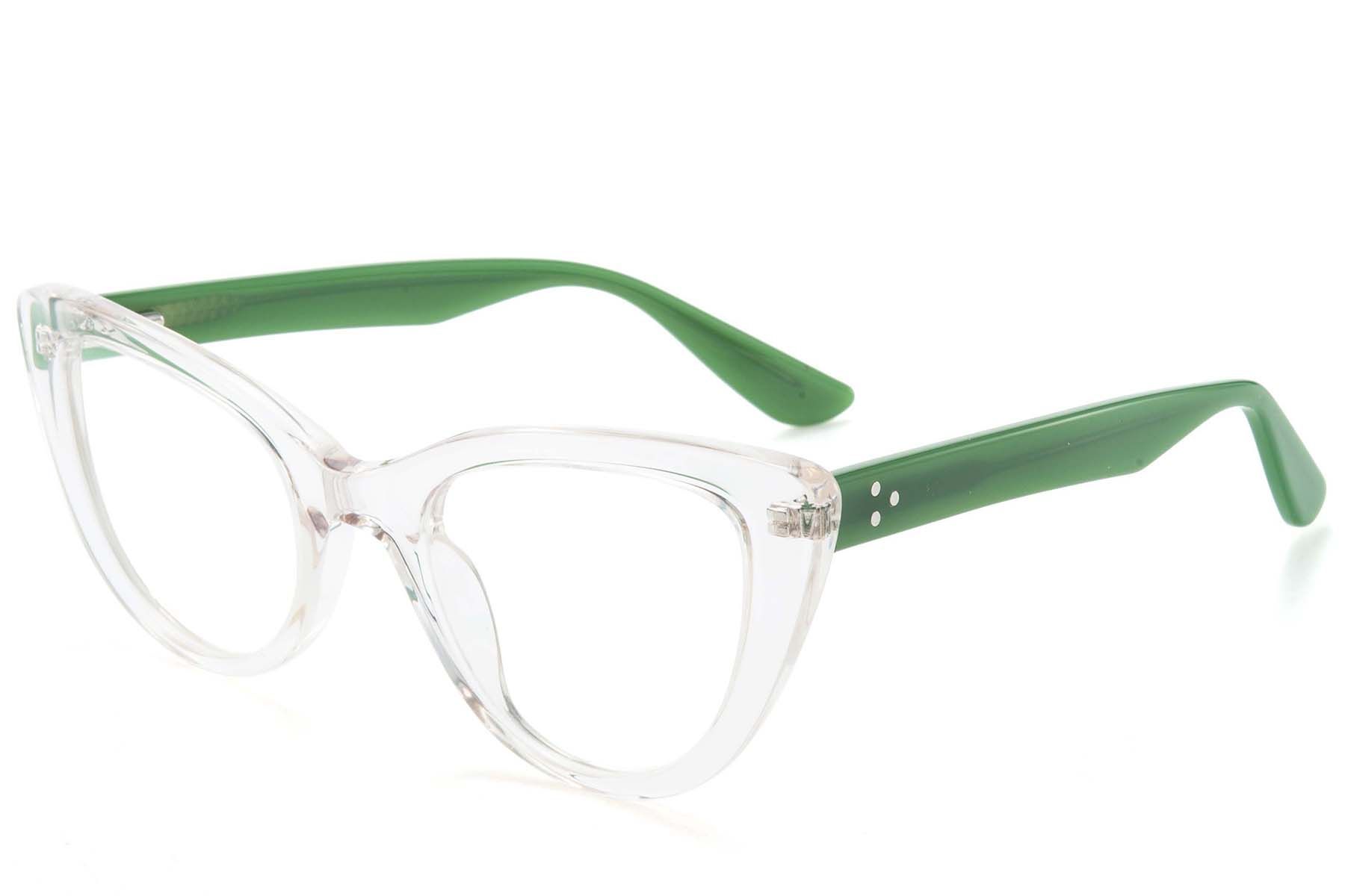 Butterfly Transparent Acetate Glasses #BS218-0549