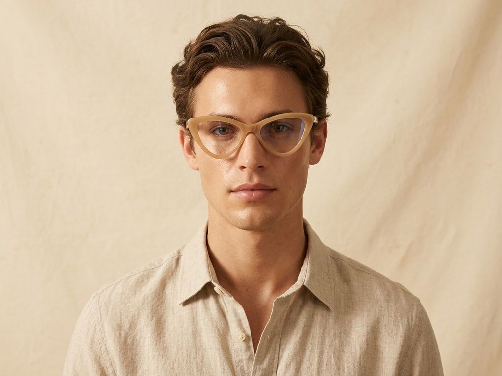 Butterfly Brown Acetate Glasses #BS218-0559