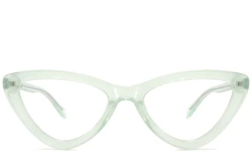 Verres en acétate vert papillon #BS218-0561