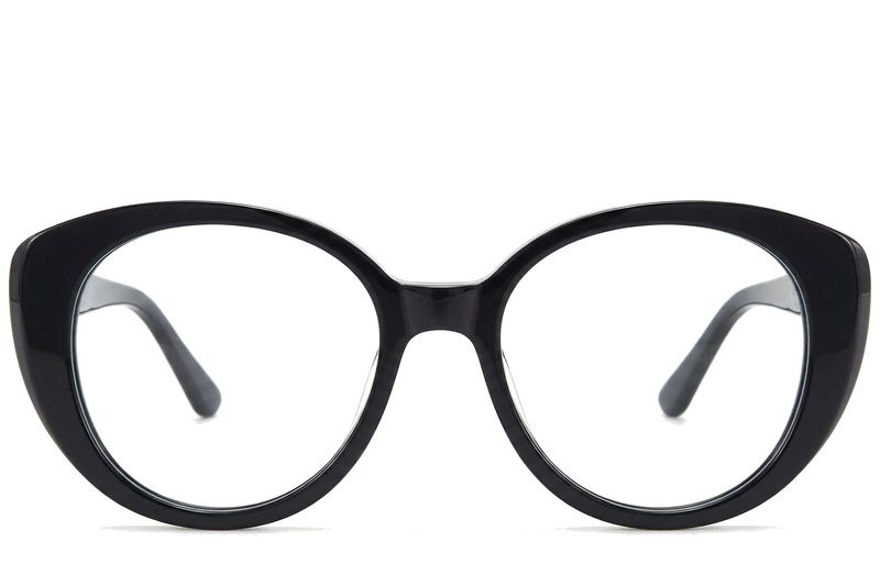 Butterfly Black Acetate Glasses #BS218-0578