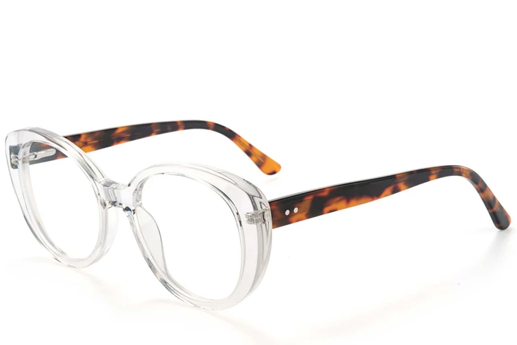 Vasos de acetato transparente con forma de mariposa #BS218-0579