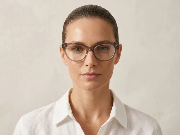 Butterfly Brown Acetate Glasses #BS218-0586