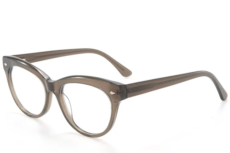 Schmetterlingsbraune Acetatgläser #BS218-0586