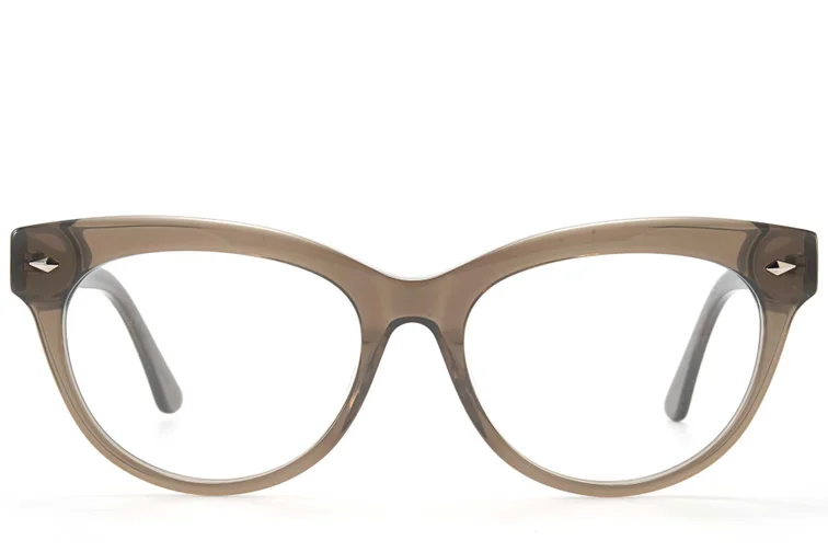 Schmetterlingsbraune Acetatgläser #BS218-0586