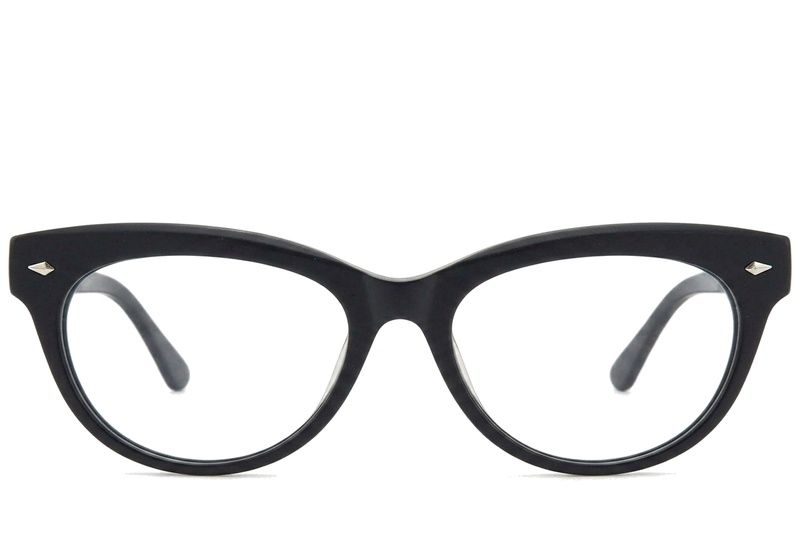Butterfly Black Acetate Glasses #BS218-0587