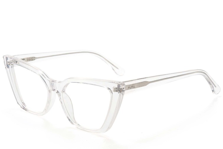 Vasos de acetato transparente con forma de mariposa #BS218-0589