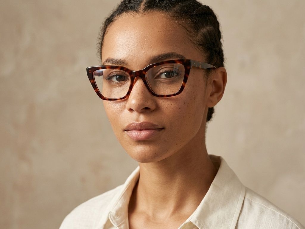 Butterfly Red Acetate Glasses #BS218-0590