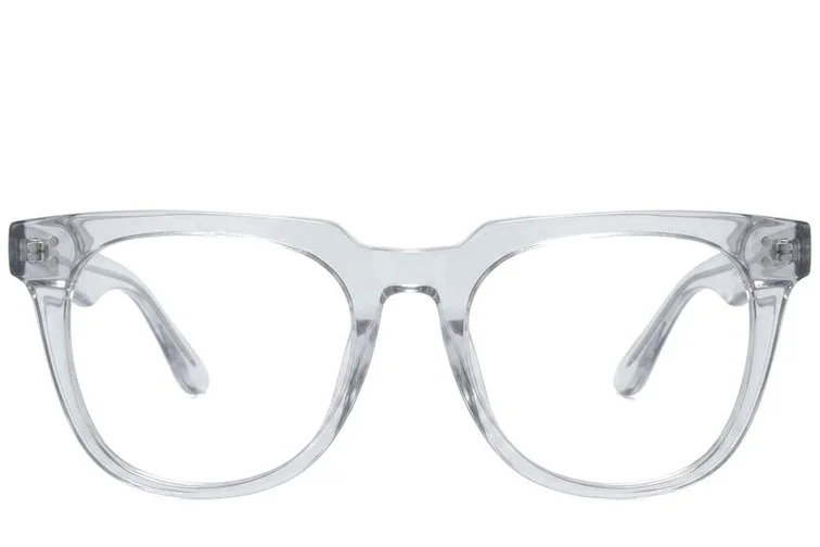 Ovale, transparente Acetatgläser #BS218-0621