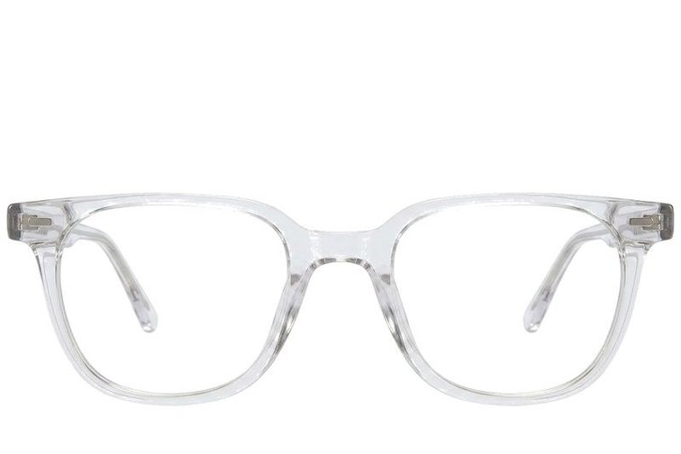 Ovale, transparente Acetatgläser #BS218-0634