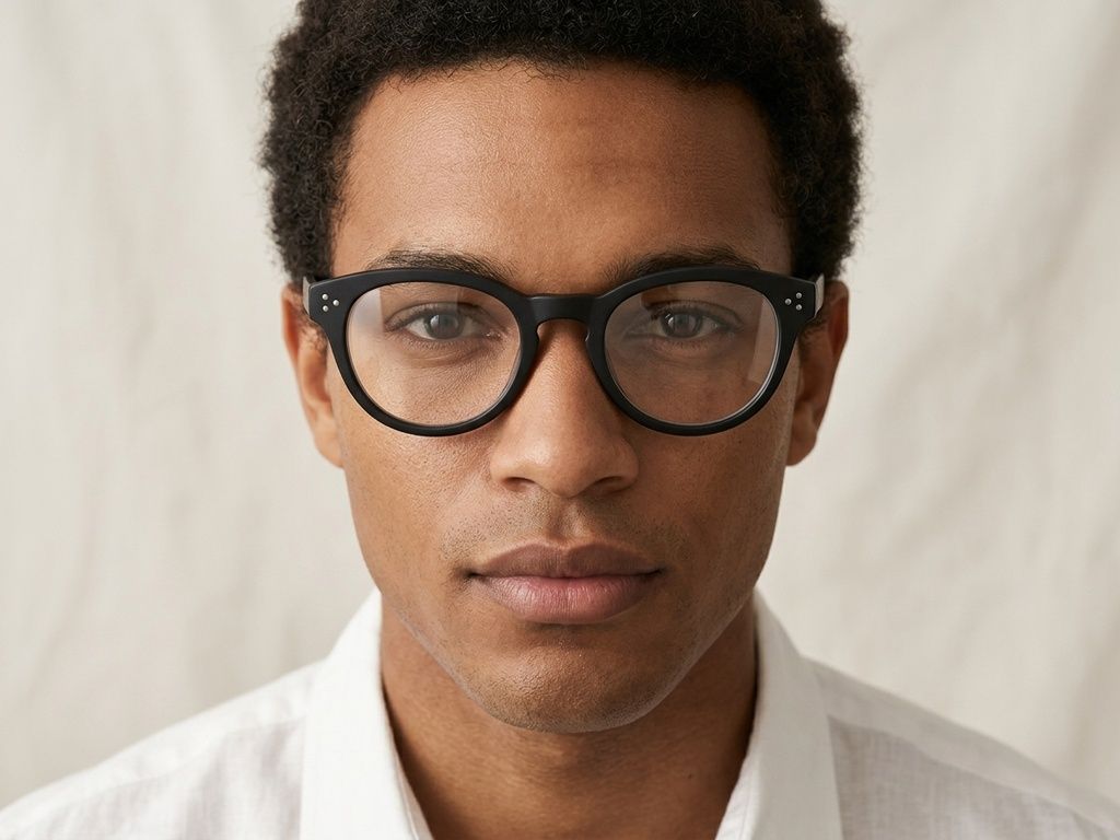 Butterfly Black Acetate Glasses #BS218-0647