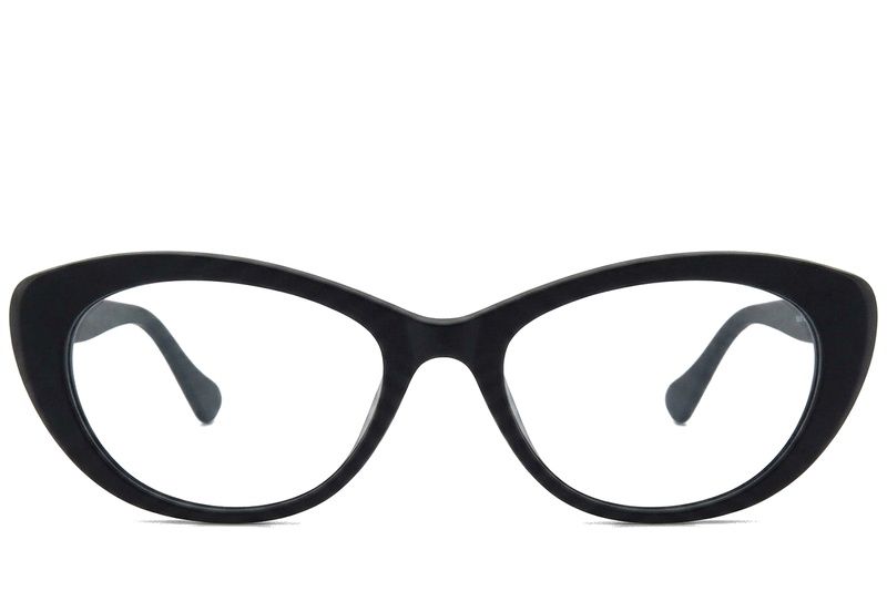 Butterfly Black Acetate Glasses #BS218-0652