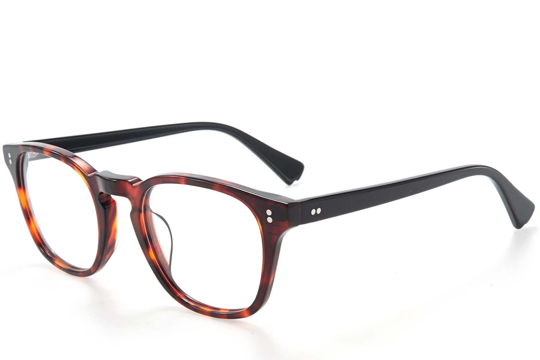 Bicchieri rettangolari in acetato rosso #BS218-0722