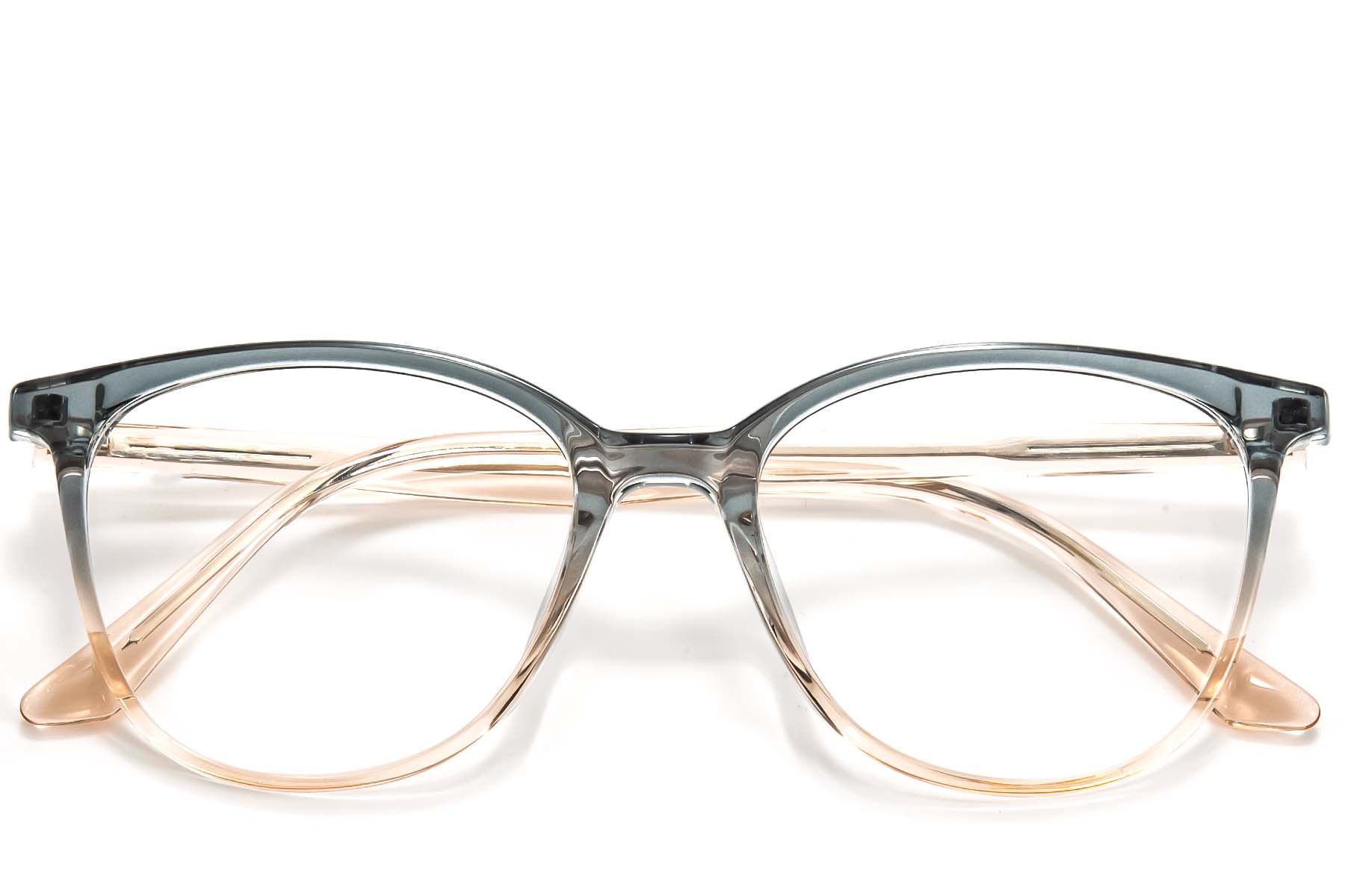 Oval Green TR90 Glasses #BS218-0749