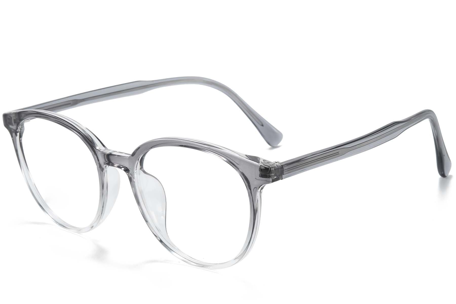 Oval Grey TR90 Glasses #BS218-0782