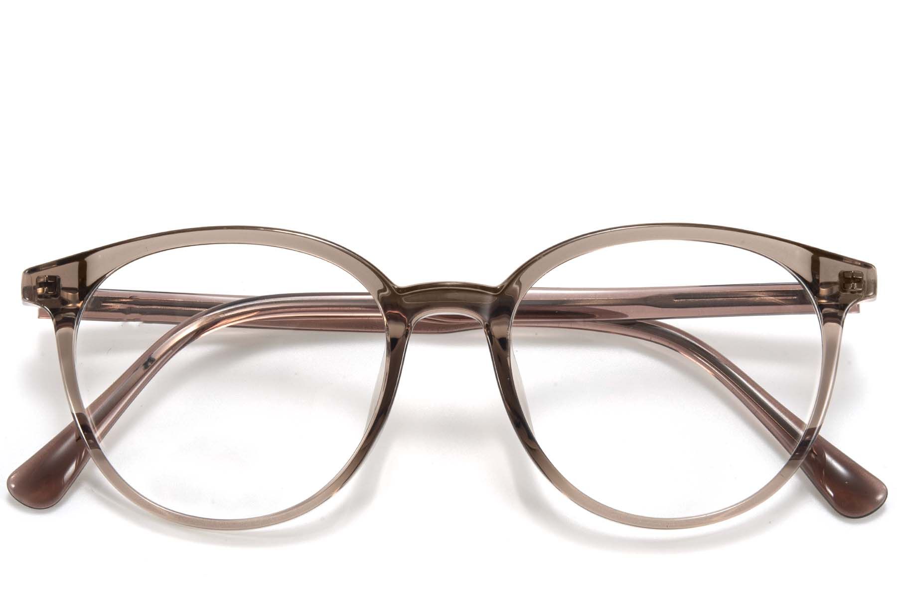 Oval Brown TR90 Glasses #BS218-0783