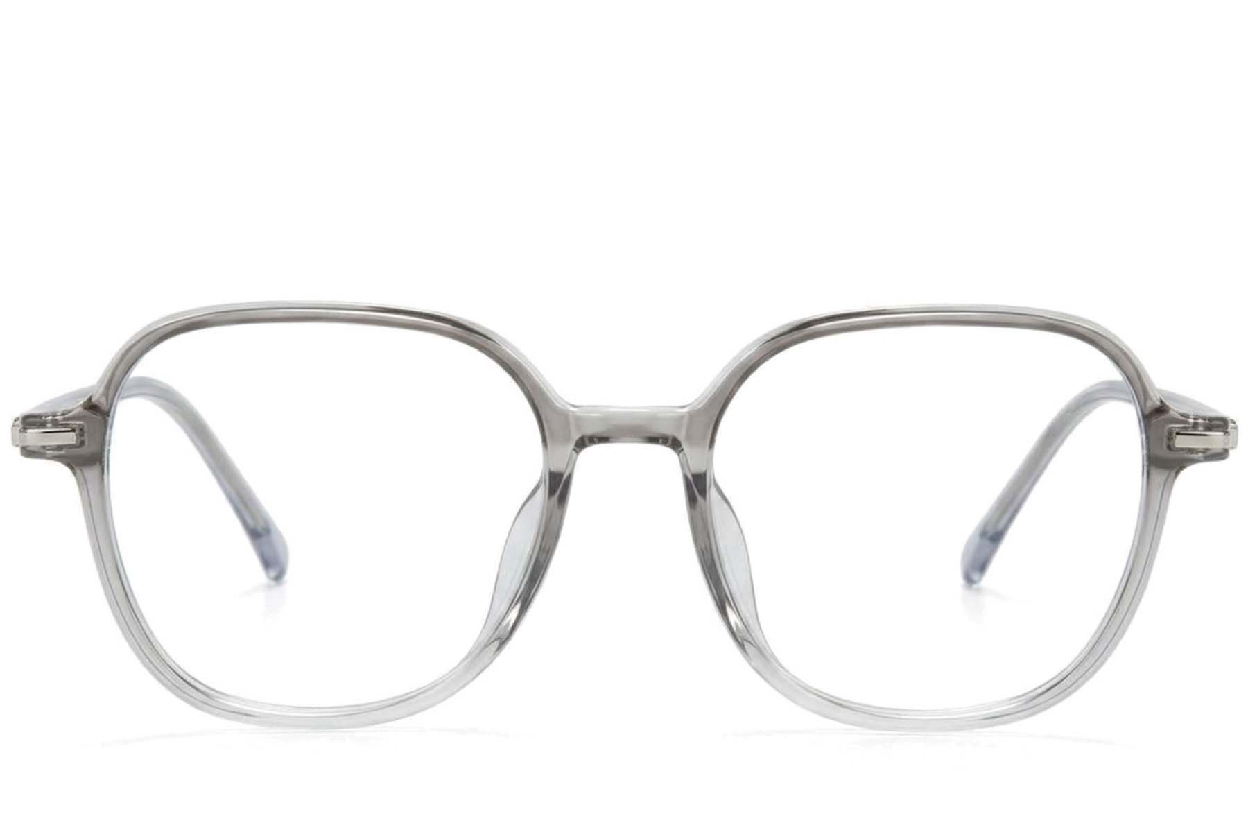 Gafas rectangulares grises TR90 #BS218-0813