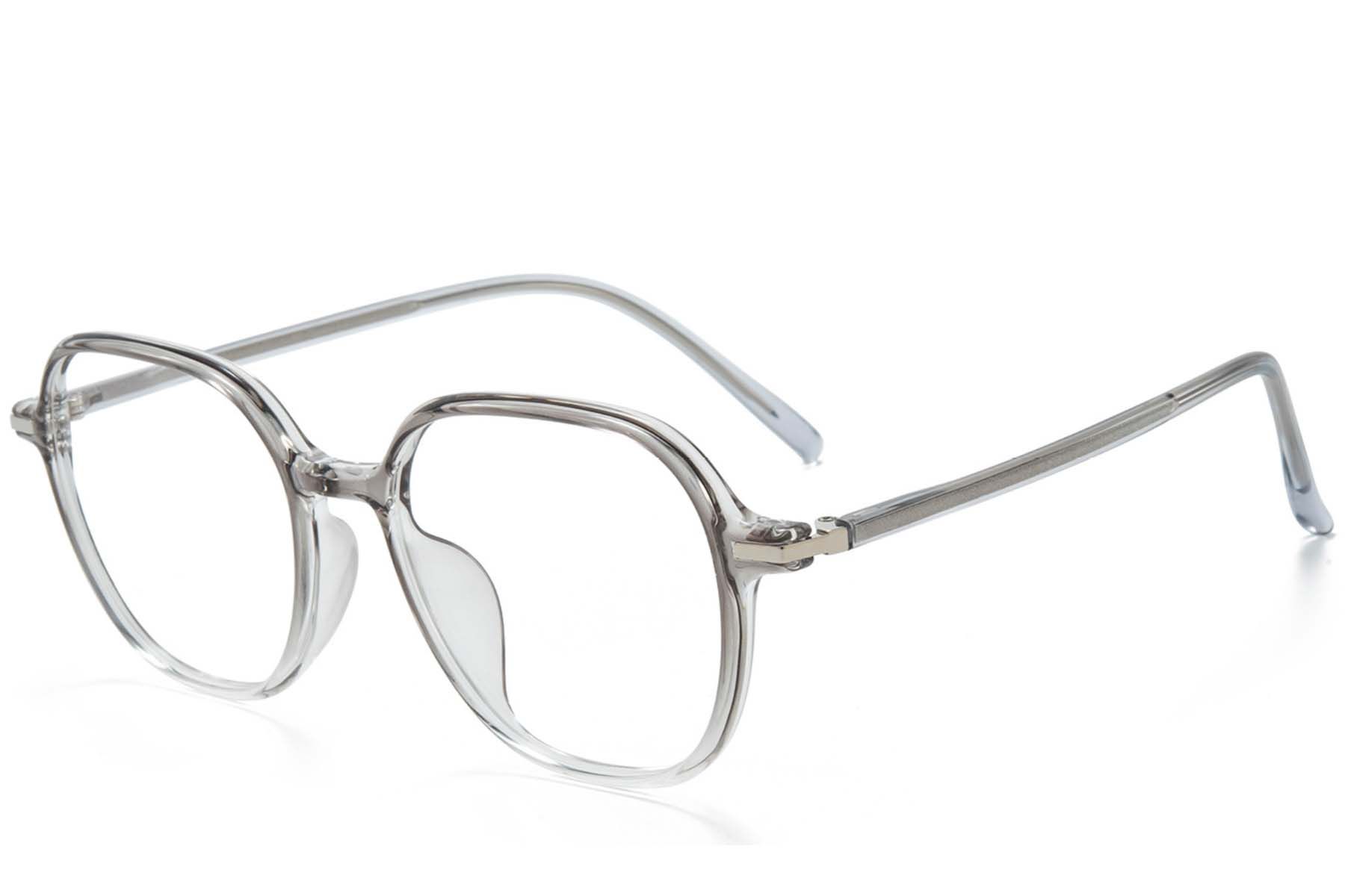 Gafas rectangulares grises TR90 #BS218-0813