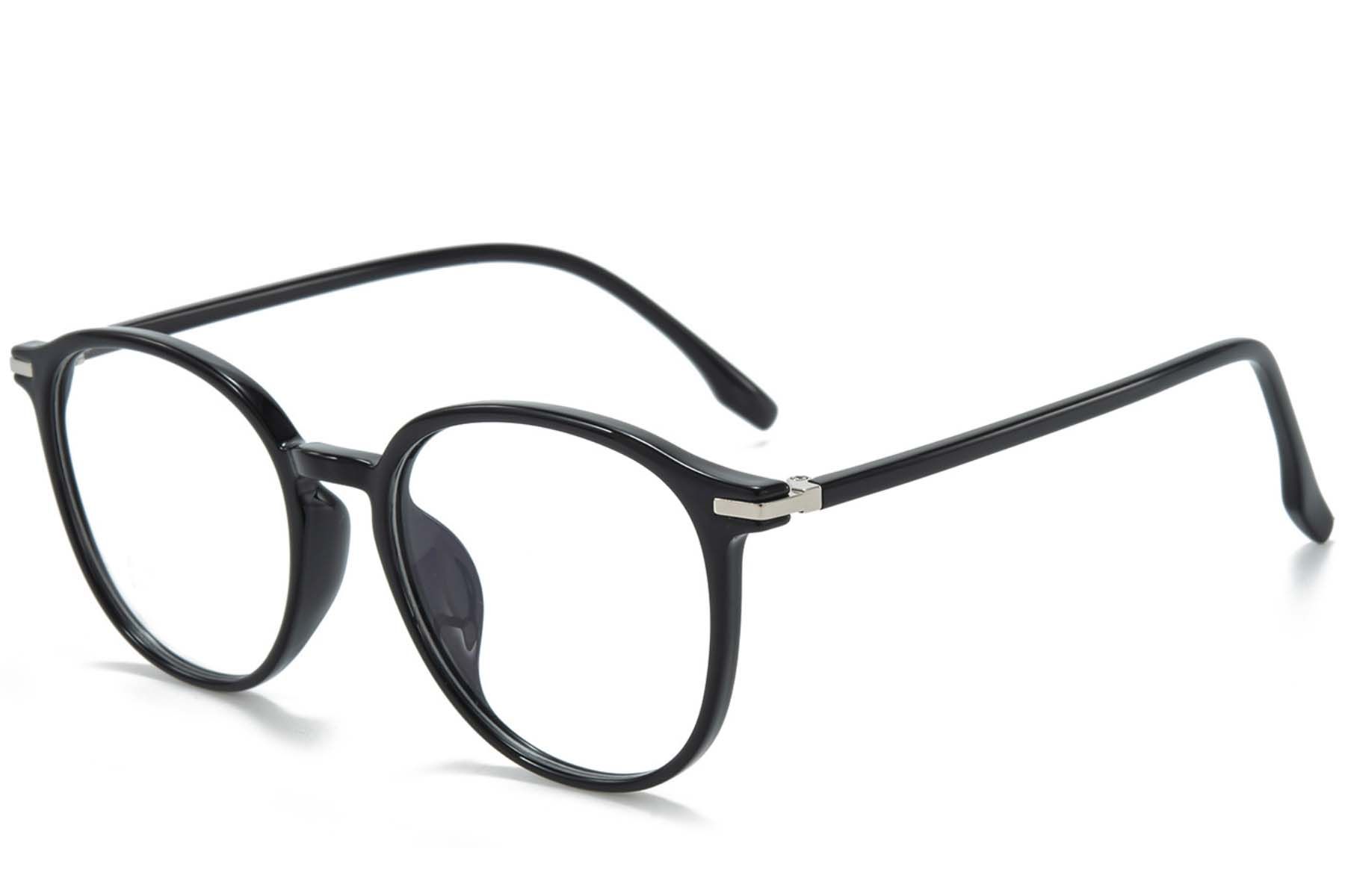 Gafas rectangulares negras TR90 #BS218-0817