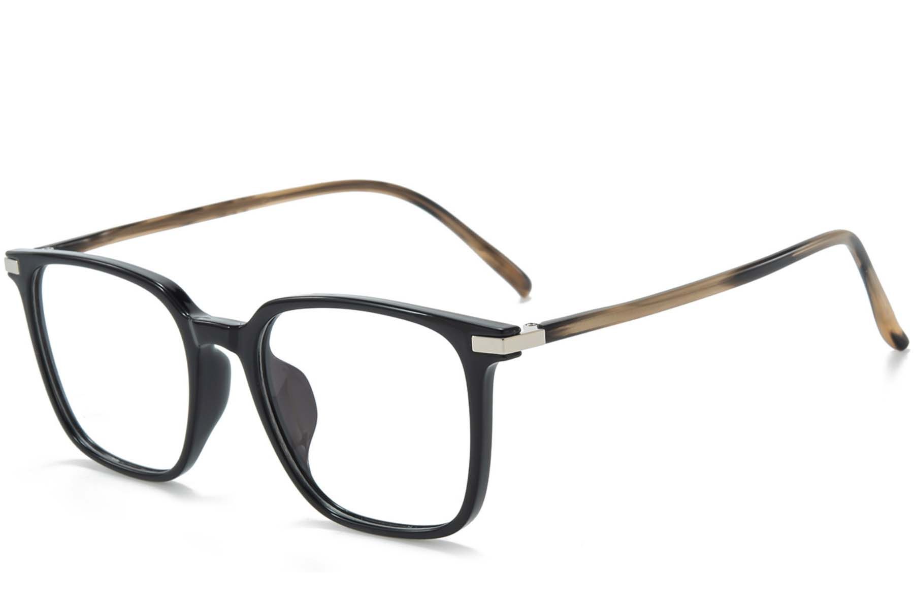 Rectangular Black TR90 Glasses #BS218-0844