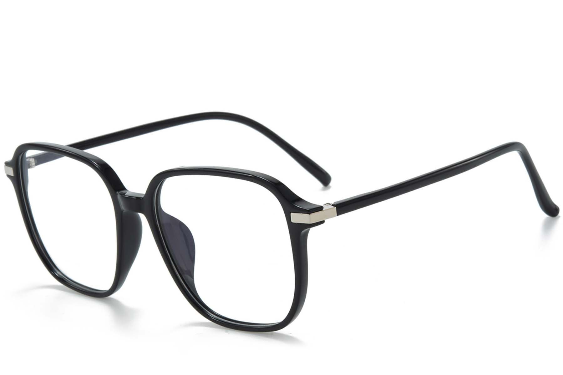 Gafas rectangulares negras TR90 #BS218-0855