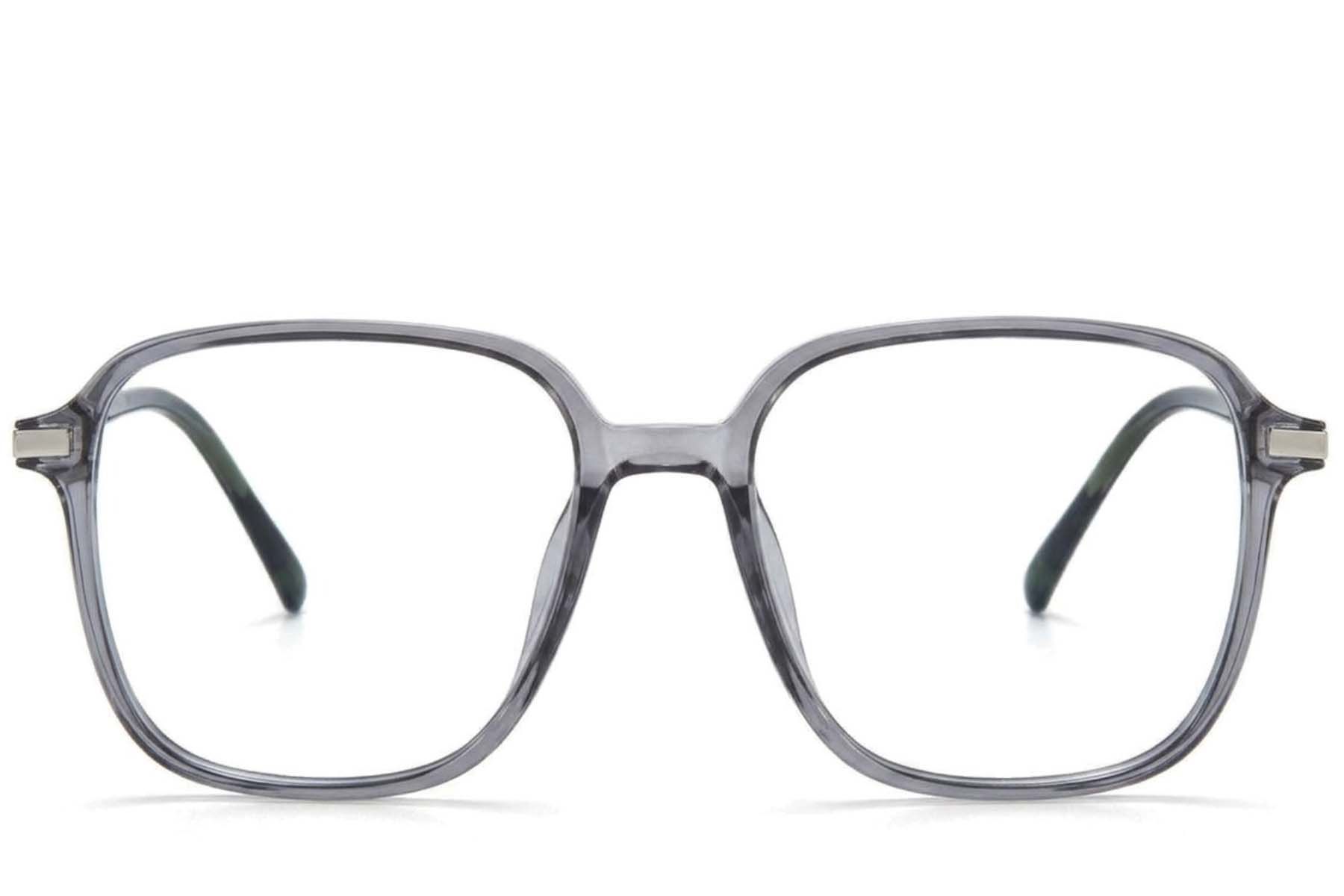 Gafas rectangulares grises TR90 #BS218-0857
