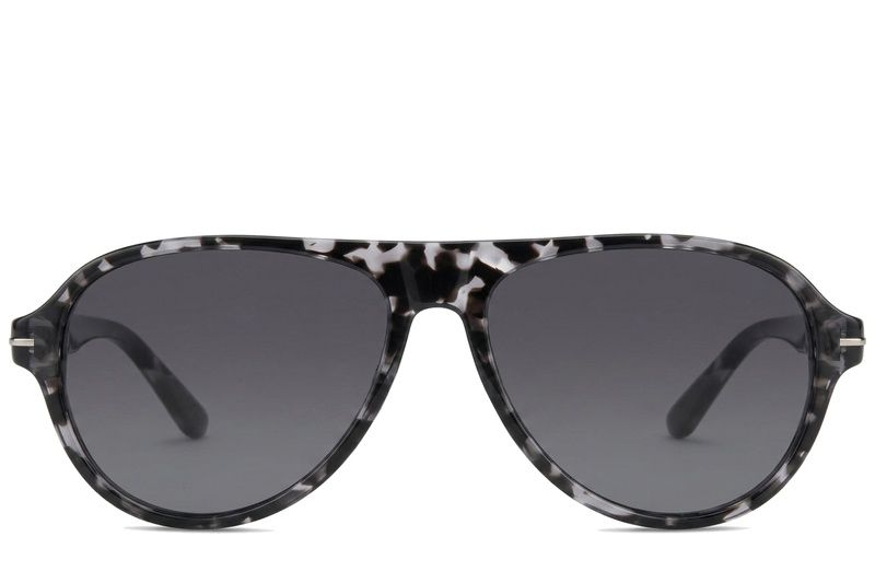 Aviator Pattern Plastic Sunglasses #BS225-0007