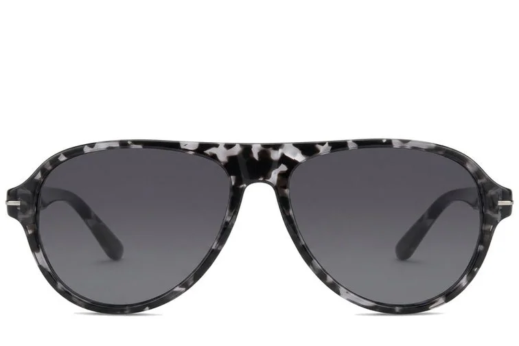 Aviator Pattern Plastic Sunglasses #BS225-0007